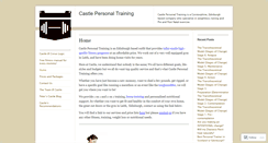 Desktop Screenshot of castlepersonaltraining.com